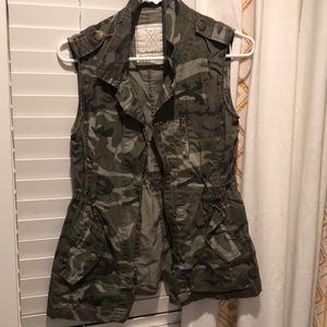 Boutique Brand Camo Vest